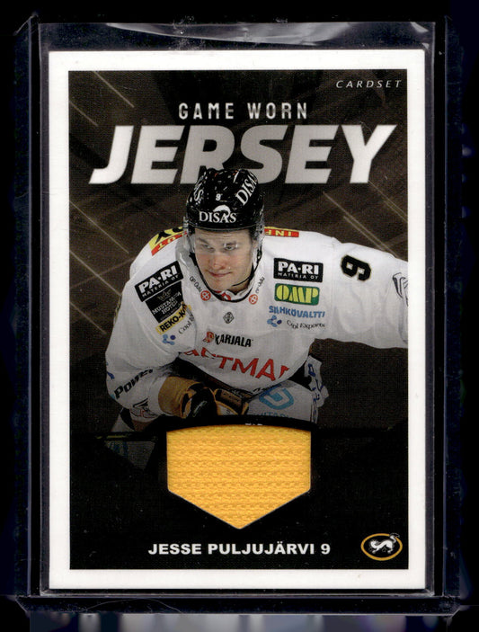 2019-20 Cardset - Game Worn Jersey - Jesse Puljujarvi /128