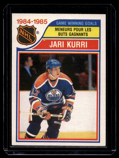 1985-86 O-Pee-Chee - Jari Kurri #261