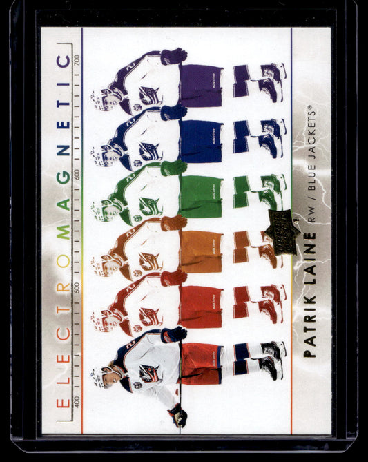 2021-22 Upper Deck Series 1 - Electromagnetic - Gold - Patrik Laine #EM-25