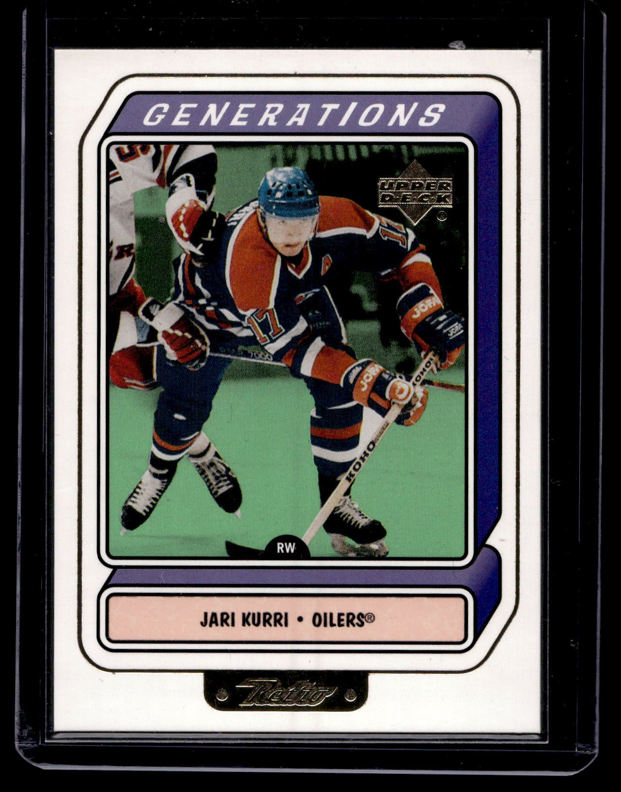 1999-00 Upper Deck Retro - Generations - Jari Kurri #G8A