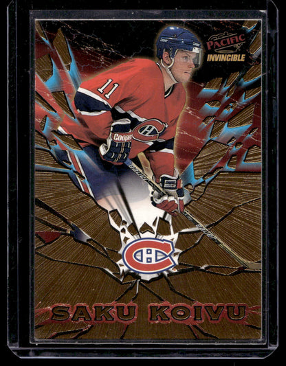 1997-98 Pacific Invincible - Featured Performers - Saku Koivu #18