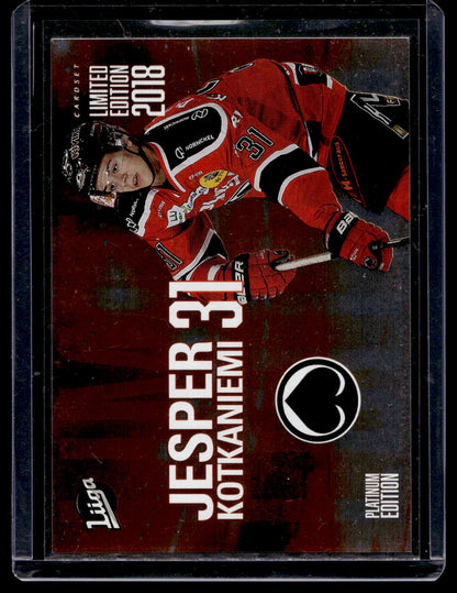 2018-19 Cardset - Limited Edition 2018 Series 1 - Jesperi Kotkaniemi
