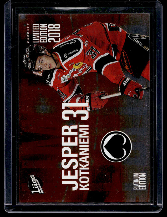 2018-19 Cardset - Limited Edition 2018 Series 1 - Jesperi Kotkaniemi