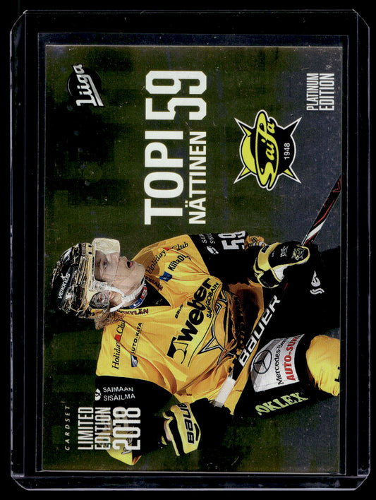 2018-19 Cardset - Limited Edition 2018 Series 1 - Topi Nättinen