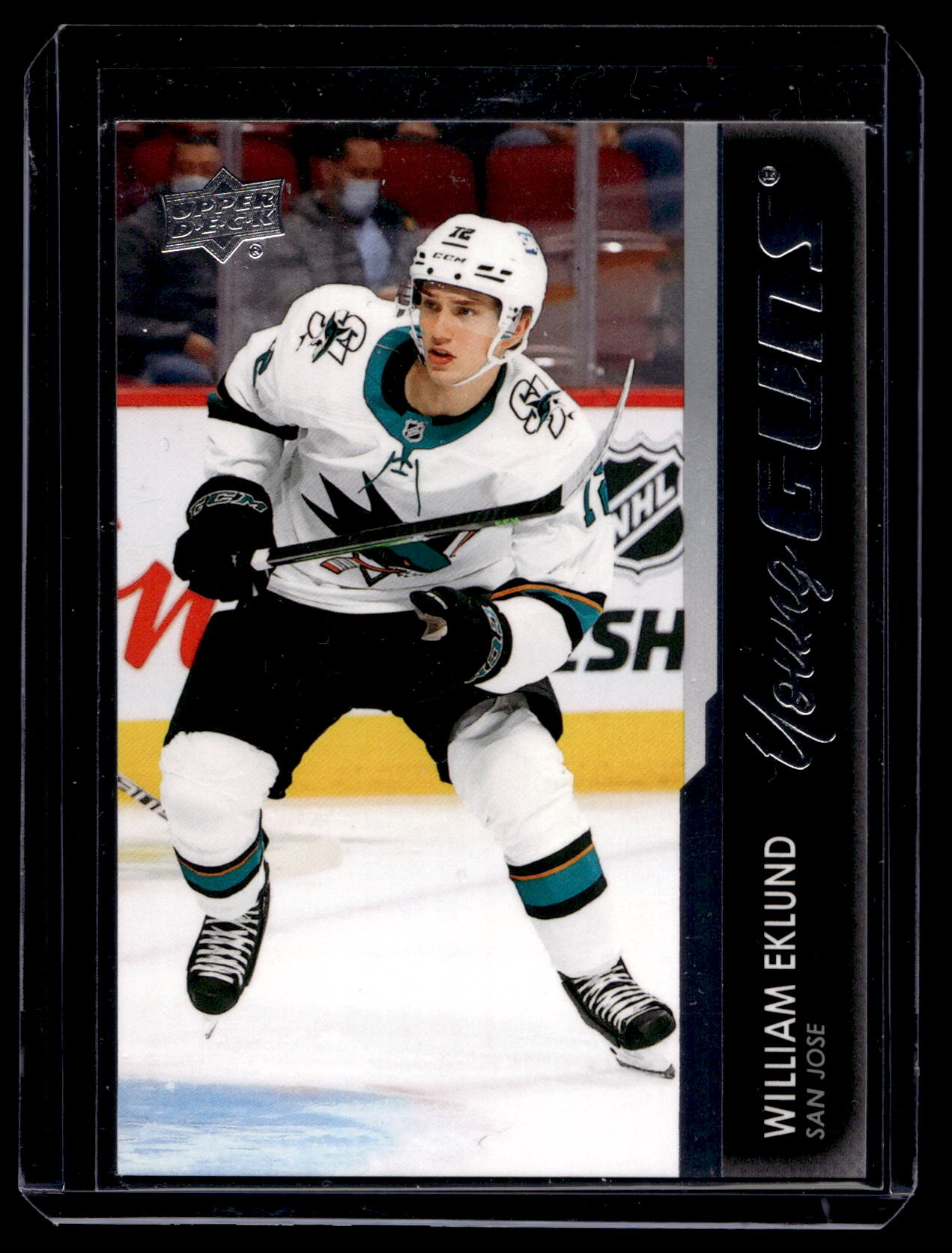 2021-22 Upper Deck Series -  Young Guns - William Eklund #475 RC