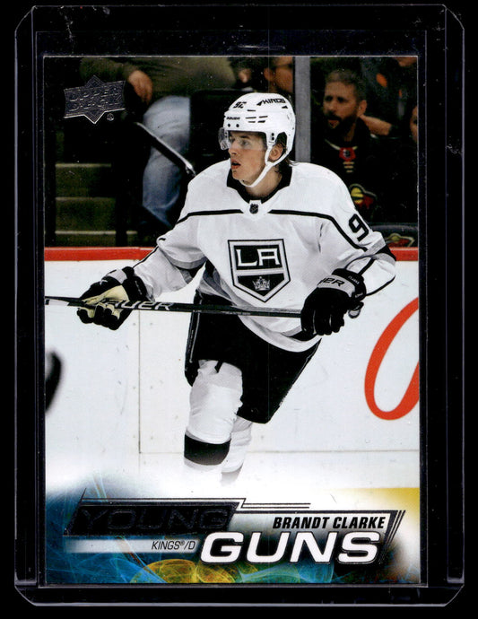 2022-23 Upper Deck Series -  Young Guns - Brandt Clarke #470 RC