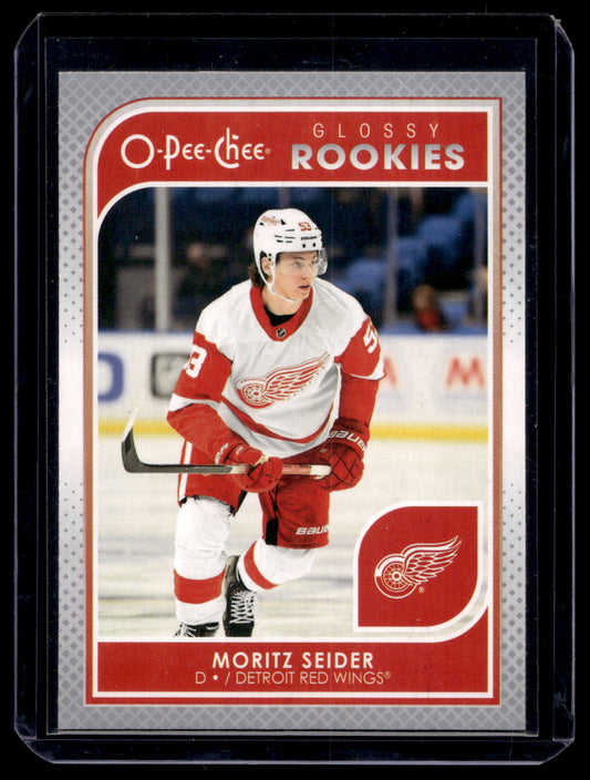 2021-22 Upper Deck Series 2 - O-Pee-Chee Glossy Rookies - Moritz Seider #R-11 RY