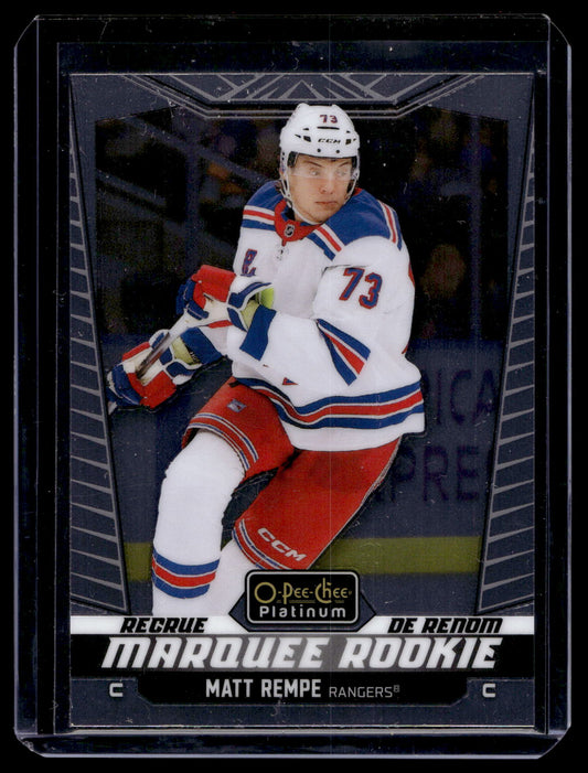2024-25 Upper Deck OPC Platinum - Marquee Rookies - Matt Rempe #244 RC