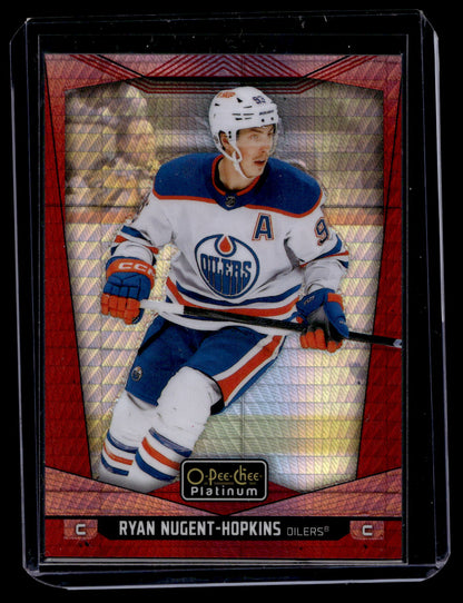 2024-25 Upper Deck OPC Platinum - Red Prism - Ryan Nugent-Hopkins #43 /199
