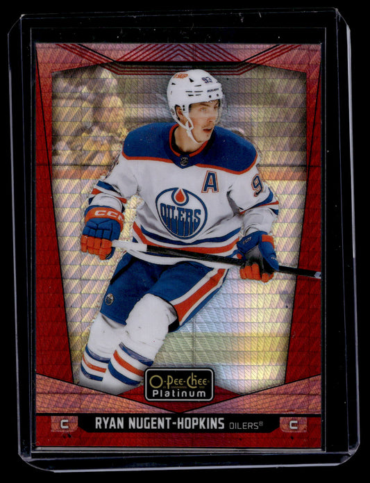 2024-25 Upper Deck OPC Platinum - Red Prism - Ryan Nugent-Hopkins #43 /199