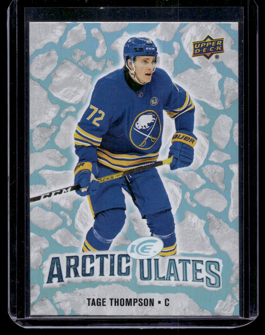 2024-25 Upper Deck Ice - Arctic Ulates - Tage Thompson #AT-4