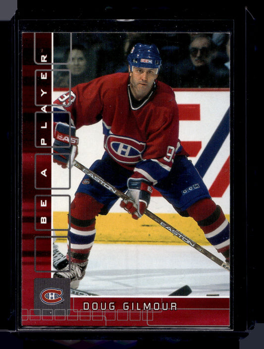 2001-02 In the Game Be A Player Memorabilia - Ruby - Doug Gilmour #317 /200