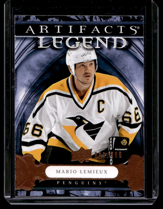 2009-10 Upper Deck Artifacts - Legend - Mario Lemieux #105 /999