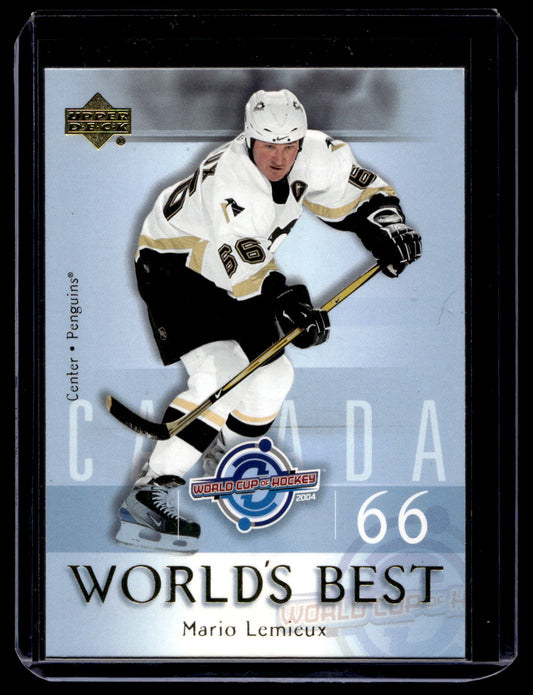 2004-05 Upper Deck - World's Best - Mario Lemieux #WB5