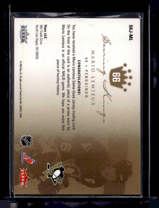 2005-06 Fleer Ultra - Scoring Kings Jersey - Mario Lemieux #SKJ-ML