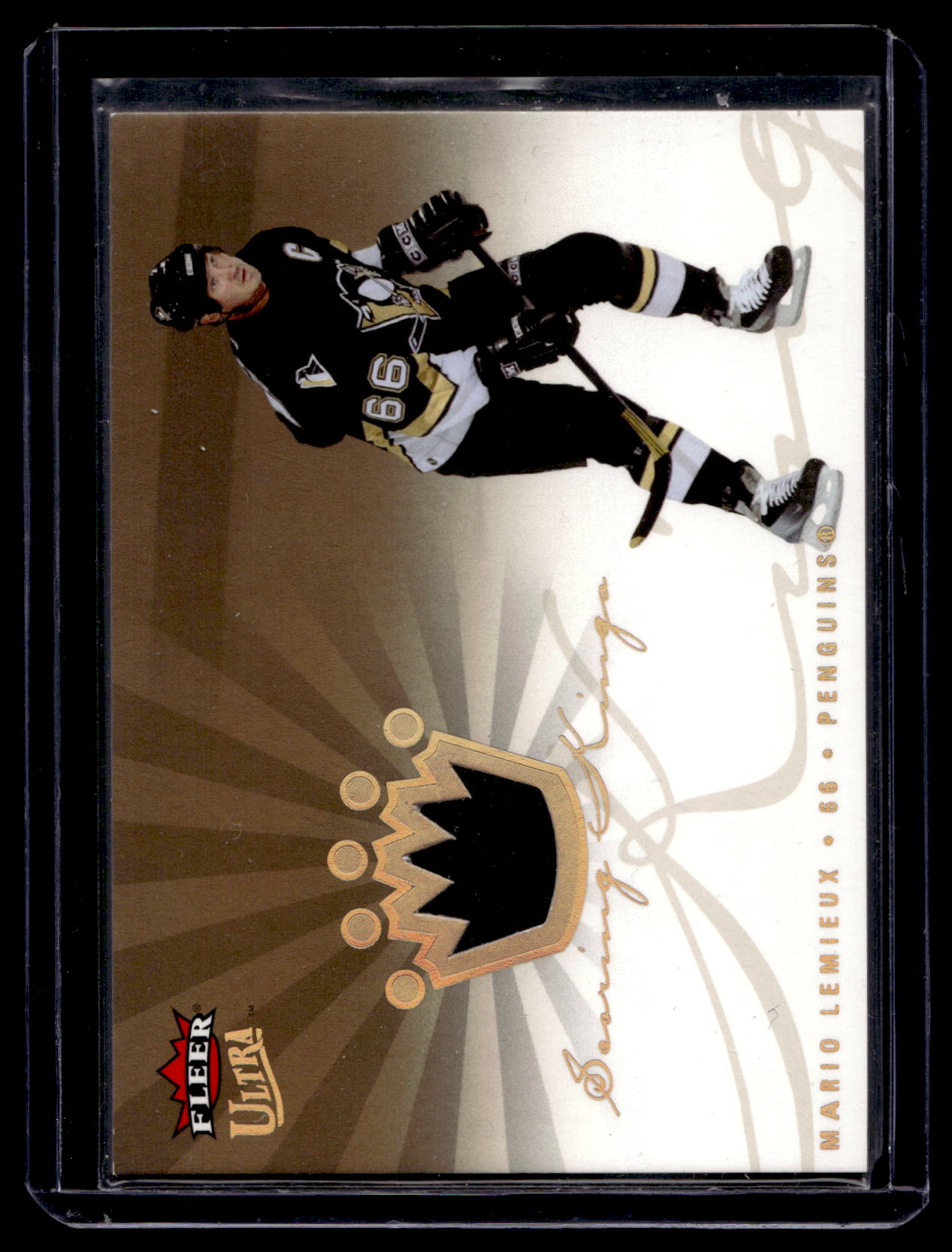 2005-06 Fleer Ultra - Scoring Kings Jersey - Mario Lemieux #SKJ-ML