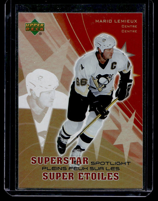 2005-06 Upper Deck McDonald's - Superstar Spotlight - Mario Lemieux #SS1