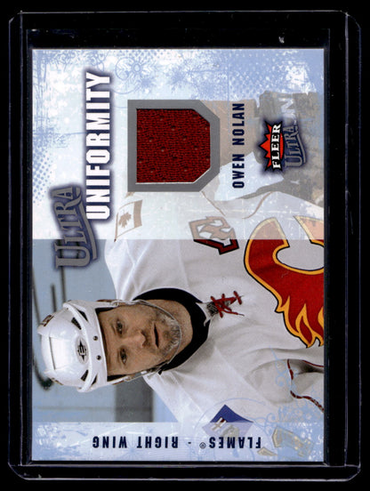 2008-09 Fleer Ultra - Uniformity - Owen Nolan #UA-ON
