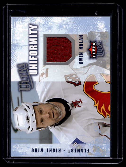 2008-09 Fleer Ultra - Uniformity - Owen Nolan #UA-ON