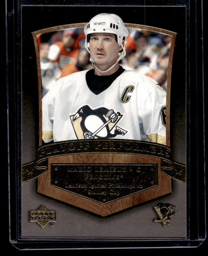 2005-06 Upper Deck - Playoff Performers - Mario Lemieux #PP7