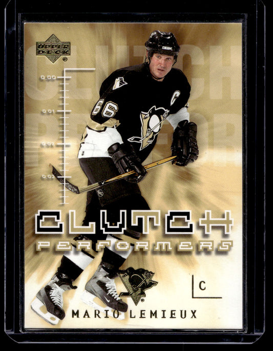 2004-05 Upper Deck - Clutch Performers - Mario Lemieux #CP7