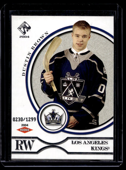 2003-04 Pacific Private Stock Reserve - Retail - Dustin Brown #120 /1299 RC