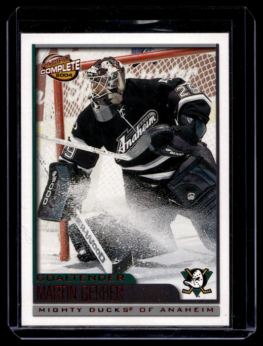 2003-04 Pacific Complete - Red - Martin Gerber #450 /99