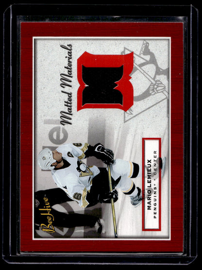 2005-06 Upper Deck Bee Hive - Matted Materials - Mario Lemieux #MM-ML