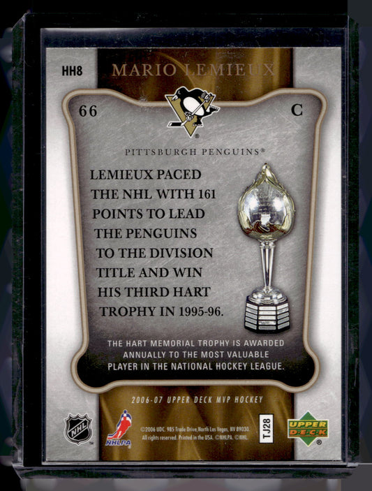 2006-07 Upper Deck MVP - Gotta Have Hart - Mario Lemieux #HH8