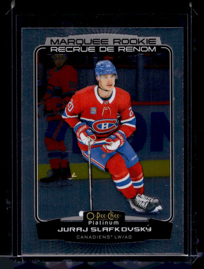 2022-23 Upper Deck OPC Platinum - Marquee Rookies - Juraj Slafkovsky #299 RC