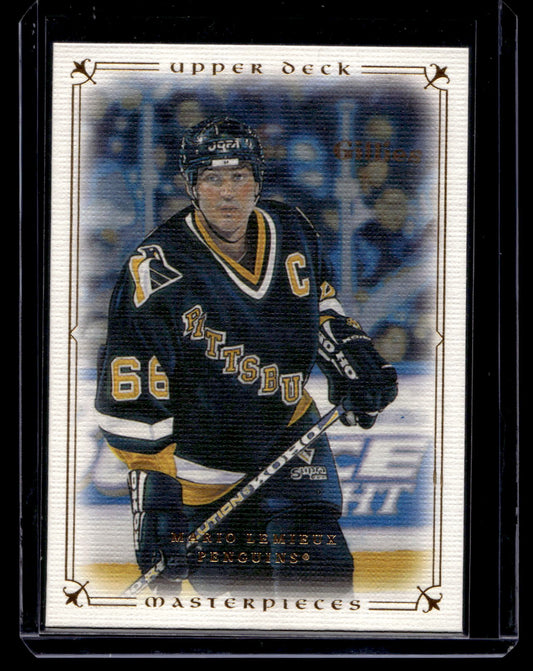 2008-09 Upper Deck Masterpieces - Mario Lemieux #12
