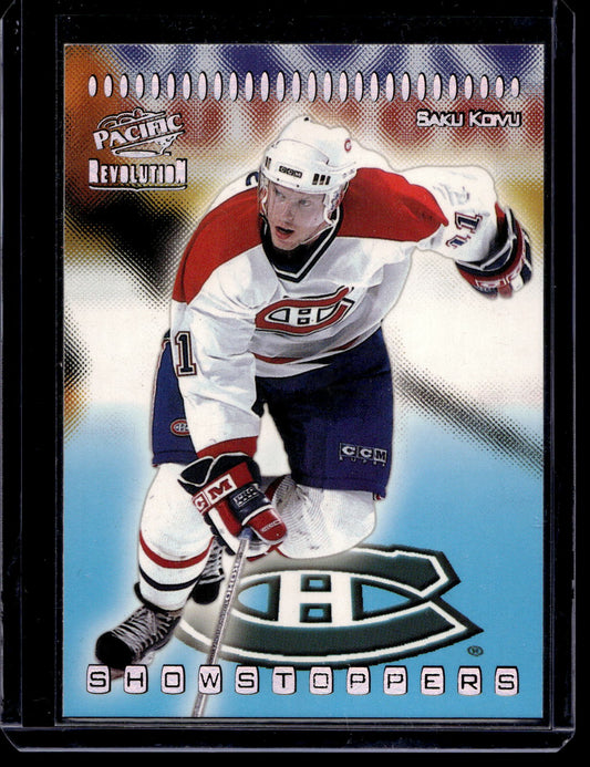 1998-99 Pacific Revolution - Showstoppers - Saku Koivu #20