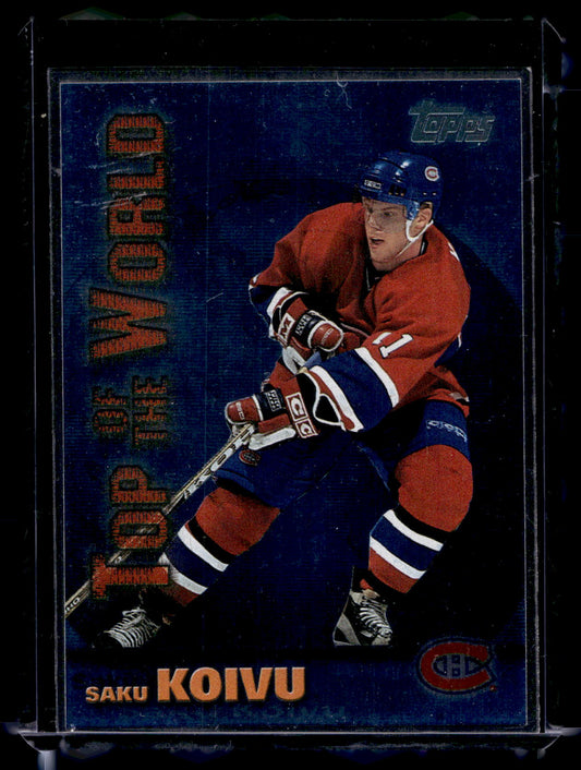 1999-00 Topps - Top of the World - Saku Koivu #TW2