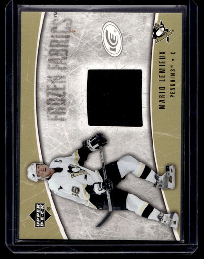 2005-06 Upper Deck Ice - Frozen Fabrics - Mario Lemieux #FF-ML