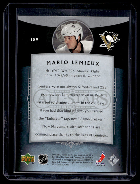 2005-06 Upper Deck Artifacts - All-Stars - Mario Lemieux #189 /899