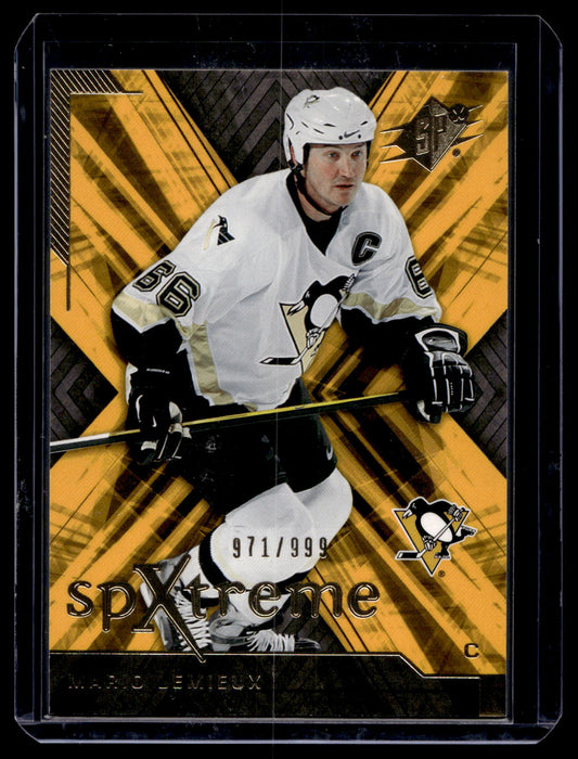2007-08 Upper Deck SPx - SPXtreme - Mario Lemieux #X2 /999