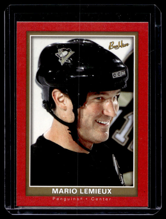 2005-06 Upper Deck Bee Hive - Red - Mario Lemieux #71