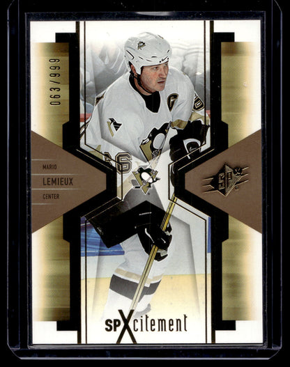2006-07 Upper Deck SPx - SPXcitement - Mario Lemieux #X79 /999