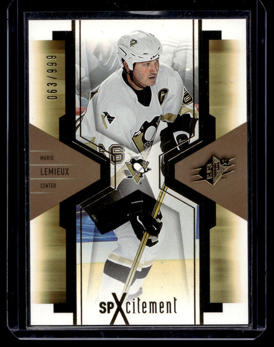 2006-07 Upper Deck SPx - SPXcitement - Mario Lemieux #X79 /999