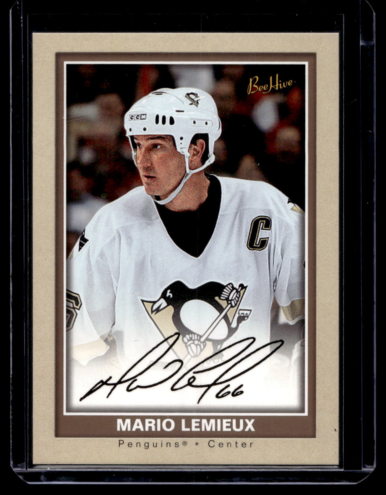 2005-06 Upper Deck Bee Hive - Beige - Mario Lemieux #71