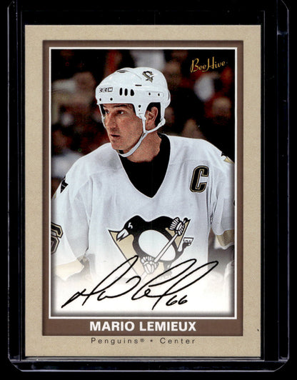 2005-06 Upper Deck Bee Hive - Beige - Mario Lemieux #71