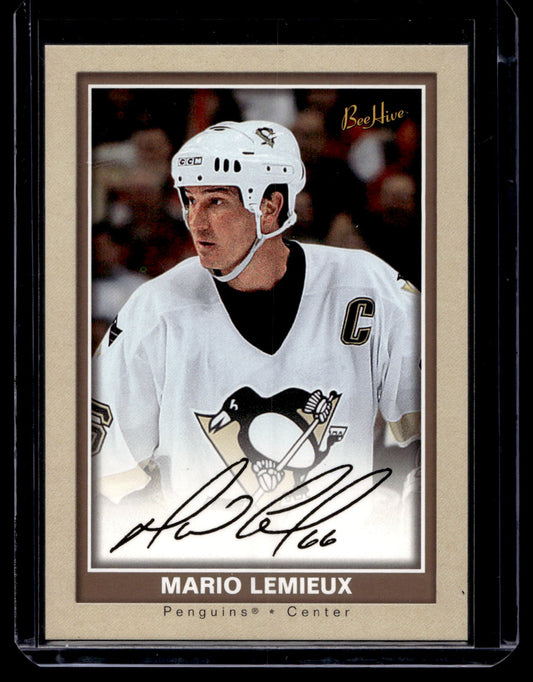 2005-06 Upper Deck Bee Hive - Beige - Mario Lemieux #71