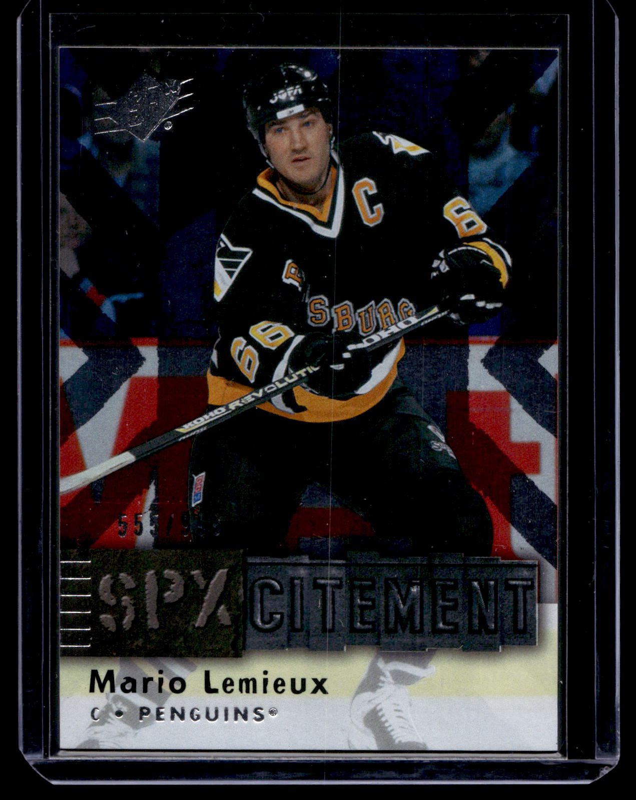 2009-10 Upper Deck SPx - SPXcitement - Mario Lemieux #X66 /999