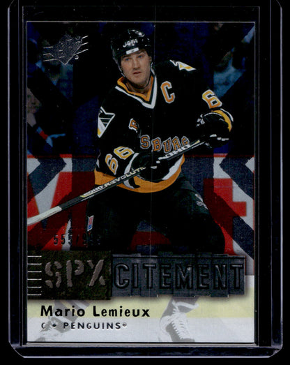 2009-10 Upper Deck SPx - SPXcitement - Mario Lemieux #X66 /999