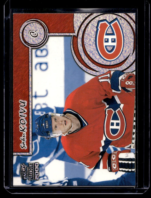 1999-00 Pacific Paramount - Personal Bests - Saku Koivu #20