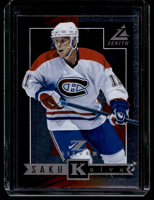 1997-98 Pinnacle Zenith - Z-Silver - Saku Koivu #26