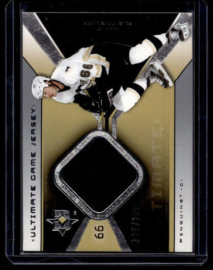 2004-05 Upper Deck Ultimate Collection - Ultimate Game Jersey - Mario Lemieux #UGJ-ML /250