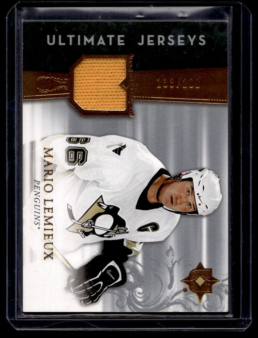 2006-07 Upper Deck Ultimate Collection - Ultimate Jerseys - Mario Lemieux #UJ-ML /200