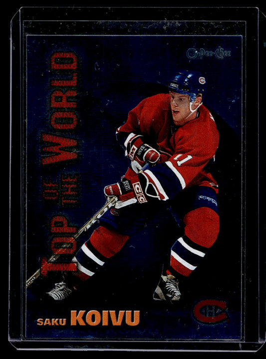 1999-00 O-Pee-Chee - Top of the World - Saku Koivu #TW2