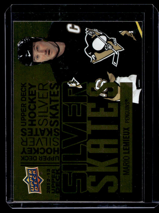 2012-13 Upper Deck - Silver Skates - Gold - Mario Lemieux #SS37